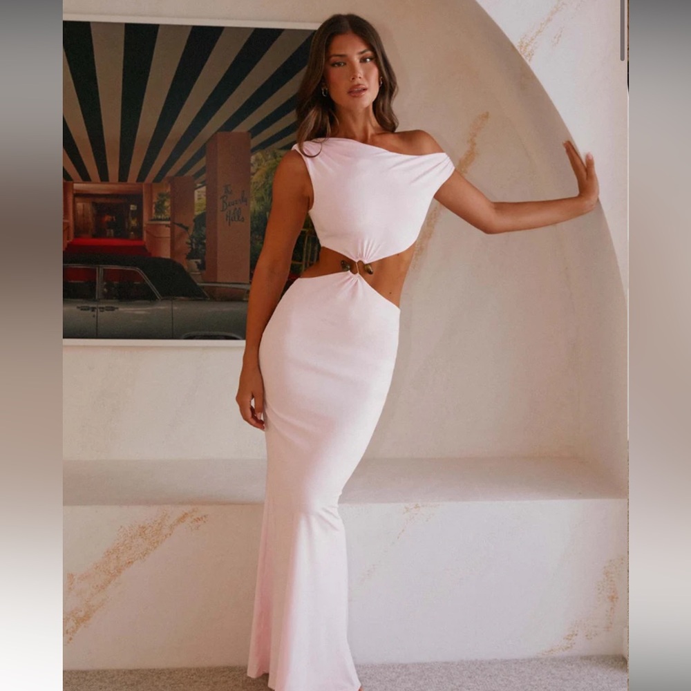 NWT Peppermayo Veronica Maxi Dress - Pink